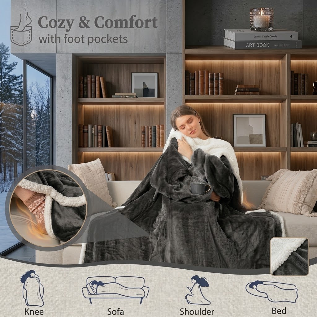Coze Heated Wearable Blanket
